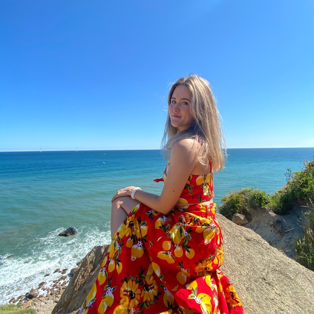 Boutique lemon crop top and skirt set